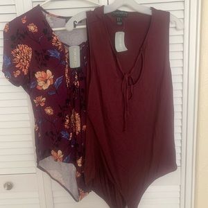 Two body suits forever21